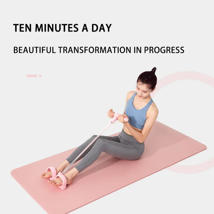 Foot Pedal Resistance Pull Rope