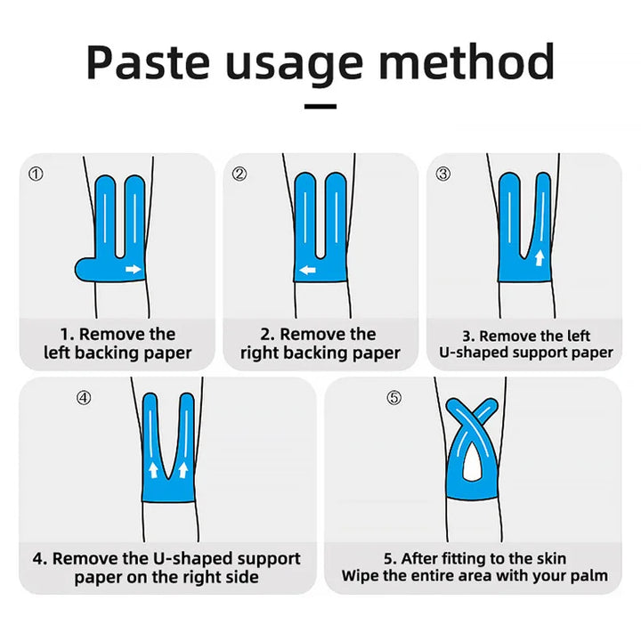 Pre-Cut Kinesiology Knee Tape