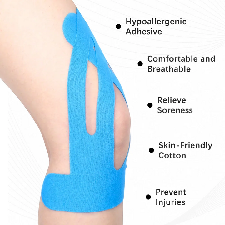 Pre-Cut Kinesiology Knee Tape