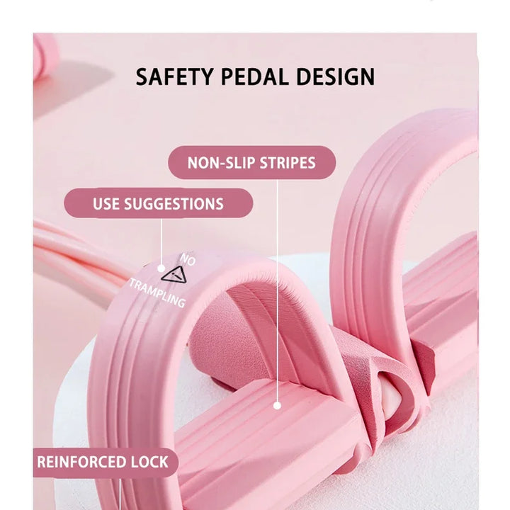 Foot Pedal Resistance Pull Rope