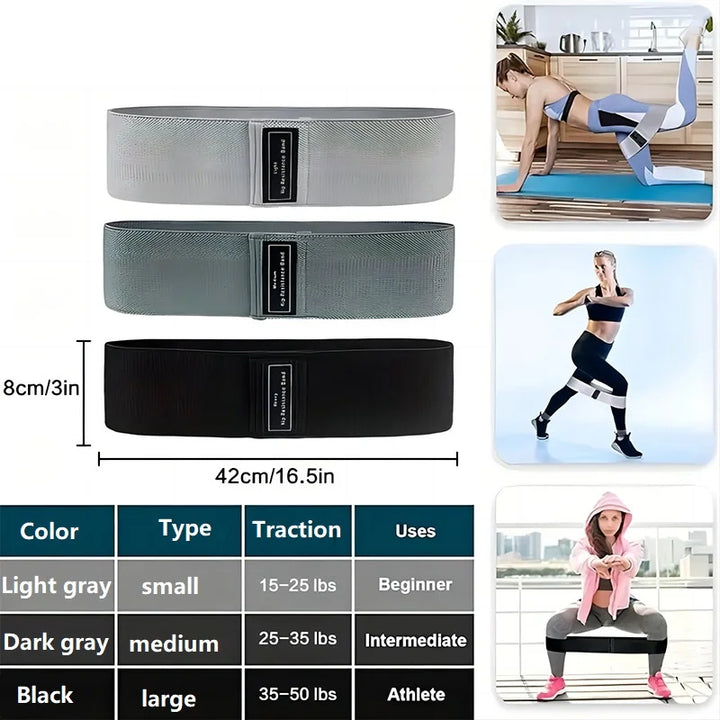 Premium Fabric Resistance Bands