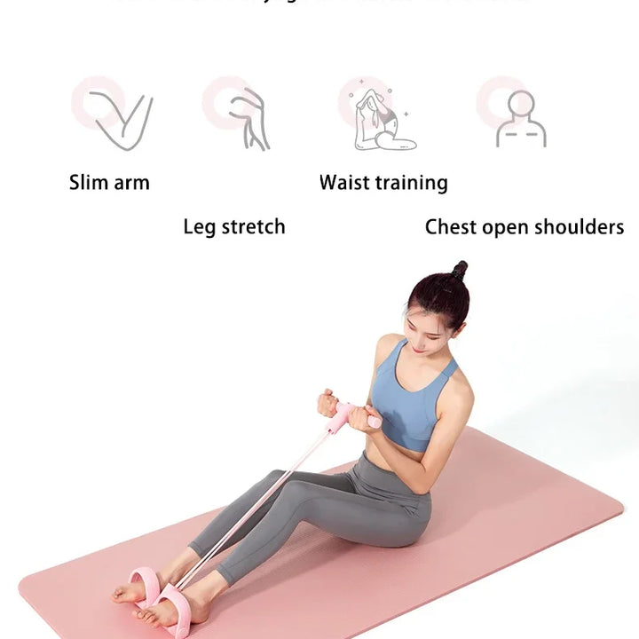 Foot Pedal Resistance Pull Rope