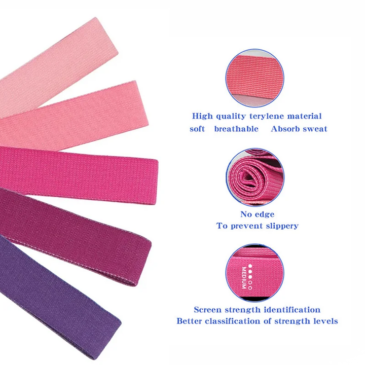 Fitness Elastic Resistance Bands